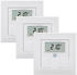 3 Stück (143159A0-3): Homematic IP Wired Wandthermostat mit Luftfeuchtigkeitssensor