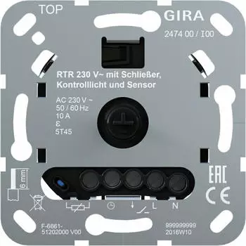 Gira Raumtemperaturregler 230 V