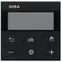 Gira System 3000 RTR Display System 55 schwarz matt