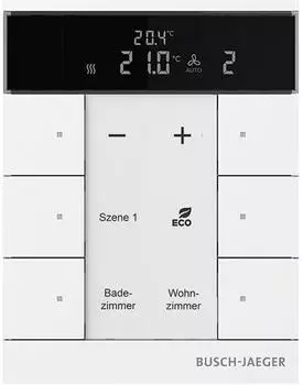Busch-Jaeger Tenton free@home Raumtemperaturregler 6-fach (SBR-F-6.0.11-84)