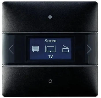 Theben LUXORliving iON8 Raumcontroller schwarz (4801418)