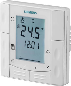 Siemens Semi-recessed programmable room thermostat