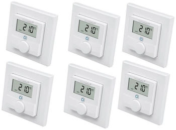 HomeMatic IP 156669A0 Wandthermostat mit Luftfeuchtigkeitssensor 6 Stück