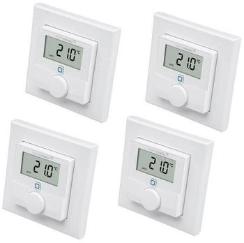 HomeMatic IP 156669A0 Wandthermostat mit Luftfeuchtigkeitssensor 4 Stück