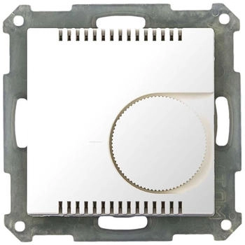 MDT Raumtemperaturregler mit Einstellrad, reinwei&szlig; gl&auml;nzend, 55mm (SCN-RT1UPE.G1)