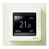 Devireg Touch Deleage Thermostat f&uuml;r Fu&szlig;bodenheizung 140F1071 Elfenbeinfarben