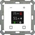 MDT Raumtemperatur-Nebenstelle Smart 55 mit Farbdisplay Reinweiß glänzend (SCN-RTN55S.01)