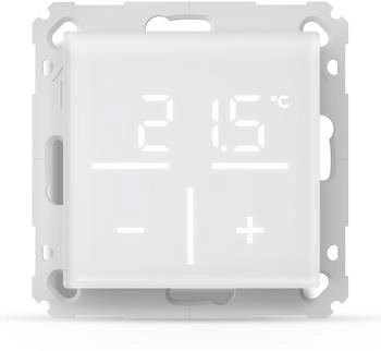 Homematic IP HmIP-WGTC Glas-Wandthermostat mit CO2-Sensor Weiß (161333A0)