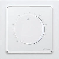 Eltako Funk-Temperaturregler im E-Design55, reinwei&szlig; gl&auml;nzend FTR55EHB-wg