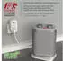 Bearware 2x Steckdosen Thermostat digital programmierbar Temperaturregelung 5° - 35°C