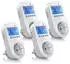 Bearware 4x Steckdosen Thermostat Individuell programmierbar / LCD-Display