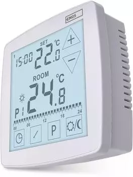 EMOS digitaler Raumthermostat mit OpenTherm weiß P56A01