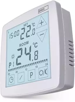 EMOS digitaler Raumthermostat mit OpenTherm weiß P56A02