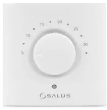 Salus Controls Funkraumthermostat HTR-RF(20) mit Drehscheibe