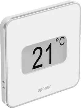 Uponor Smatrix Base Style T-149 weiß Raumthermostat mit Feuchtefühler