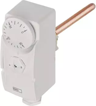 EMOS Thermostat mit Tauchhülse mechanisch für Heizung und Kühlung Temperatur-Regelung 0-90°C 230V 16A/4A P5685