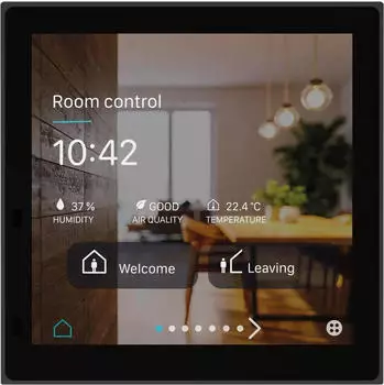 Theben iONprime CP4 KNX-Raumcontroller schwarz
