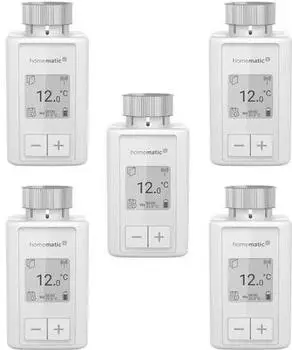 Homematic IP Smart Home 5er Heizkörperthermostat HmIP-eTRV-F