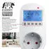 Bearware 3x Steckdosen Thermostat Individuell programmierbar / LCD-Display