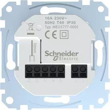 Merten Connected Raumtemperaturregler-Einsatz 16A ZB