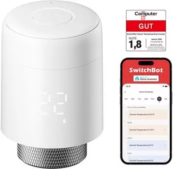 SwitchBot Smart Heizk&ouml;rperthermostat Standard Model