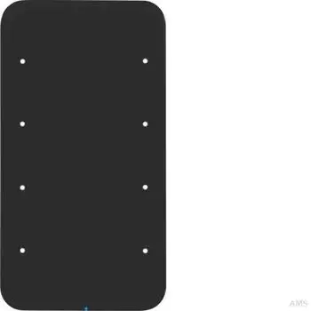 Berker Touch-Sensor 4-fach Komfort R.1 Glas, Schwarz (75144865)