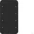 Berker Touch-Sensor 4-fach Komfort R.1 Glas, Schwarz (75144865)
