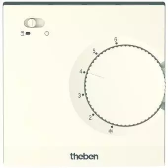 Theben RAMSES 706 S Elektronischer Raumthermostat Aufputz, Ein/Aus (7060003)