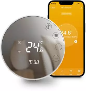 Beok Controls TGR86WIFI-WP Smart Thermostat WLAN Fu&szlig;bodenheizung Wasser programmierbar (TGR86WIFI-WP)