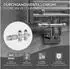 LuxeBath Multiblock Ventil-Armaturen Set Durchgangsform Chrom mit Thermostatkopf