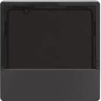 Berker Q.x KNX RTR/RC Abdeckung anthrazit samt (80960126)