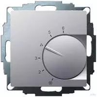 Eberle 547890054702 UTE 2100-Alu-55 Raumthermostat Unterputz Heizen 1St.