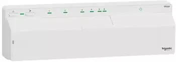 Schneider Electric Wiser Verteilerleiste für Fußbodenheizung, ZigBee (CCTFR6610)