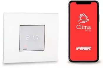 Vemer Asso WLAN-Thermostat 230V Wochenprogramm (VE780200)