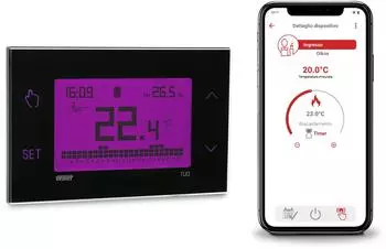 Vemer TUO 4G Heizungsthermostat 4G-LTE mit SIM, Bluetooth, 230V (VE795900)