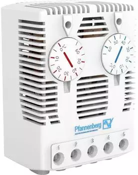 Pfannenberg FLZ 541 Zwillingsthermostat Öffner/Schließer 0-60°C (17141000000)