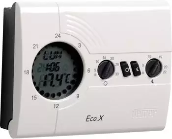 Vemer ECO.X-D Digitaler Raumthermostat Tagesprogrammierung Batterie (VN161600)