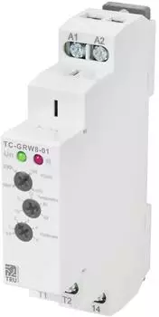 TRU Components TC-GRW8-01 Temperaturregler NTC -15 bis 45&deg;C Relais 16A (TC-11592844)