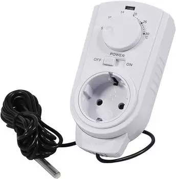 McPower TCU-440 Steckdosen-Thermostat 5-30&deg;C 3500W mit Au&szlig;enf&uuml;hler (1653085)