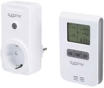 Sygonix RS2W Funk-Heizungssteuerung-Set Zwischenstecker 3500W (SY-3523526)