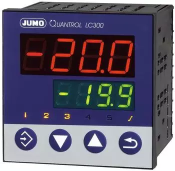 Jumo Quantrol LC300 Temperaturregler 3A Relais 80x96x96mm (605310)