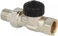 Thermostatventil, Standard Durchgang, 1/2'', Kvs 1.35, Rg-vernickelt 2202-02.000 -