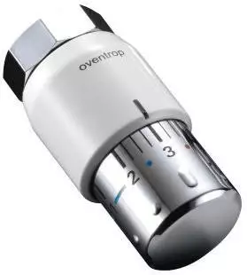 Oventrop Uni SH weiß/verchromt