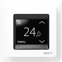 Danfoss 140F1064, Danfoss Devireg touch timer thermostat with design frame