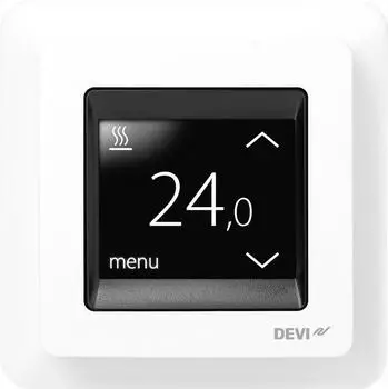 Devi devireg Touch Uhren-Thermostat, ohne Rahmen (140F1064)