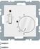 Berker Raumtemperarturregler mit Wippschalter+LED 24 V