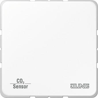 Jung CD RTR mit CO2/Luftfeuchte-Sensor KNX alpinweiß (CO2 A 2178 WW)
