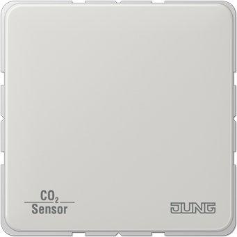Jung RTR mit CO2/Luftfeuchte-Sensor KNX lichtgrau (CO2 CD 2178 LG)