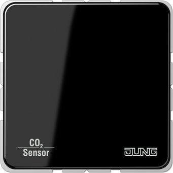 Jung RTR mit CO2/Luftfeuchte-Sensor KNX schwarz (CO2 CD 2178 SW)