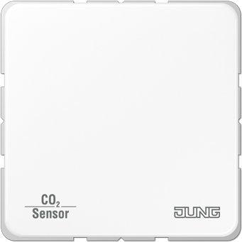 Jung RTR mit CO2/Luftfeuchte-Sensor KNX alpinweiß (CO2 CD 2178 WW)